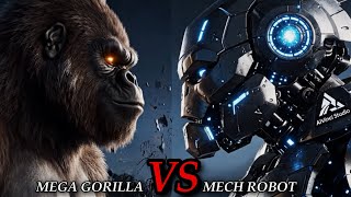 GIANT GORILLA vs ROBOT – Epic Battle Begins!  | Trailer | #action 💥