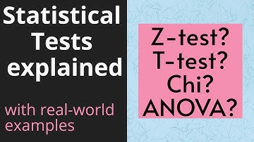 How To Know Which Statistical Test To Use For Hypothesis Testing