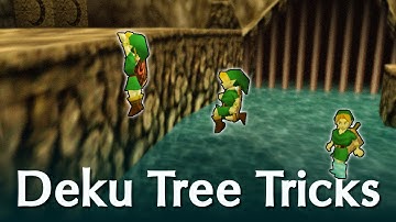 Deku Tree ALL TRICKS Tutorials | Ocarina of Time Randomzier