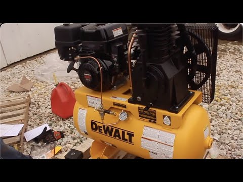 WHAT NO ONE TOLD ME ABOUT BUYING AN ENGINE DRIVEN AIR COMPRESSOR FROM DEWALT!!!