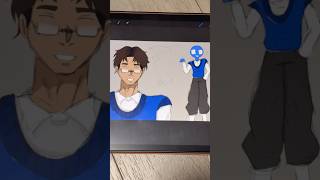 I’ve been drawing Blu like crazy #art #drawing #artist #puzzleheads #blu #rhett #yaoi #bl