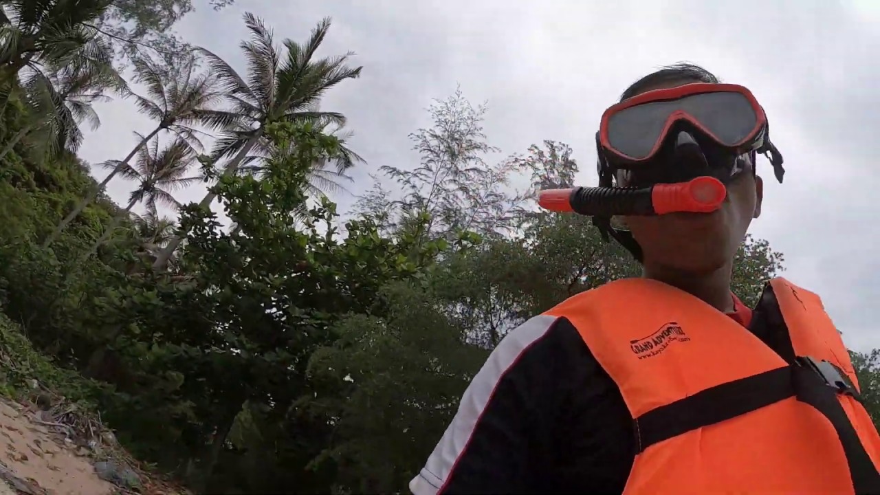 Snorkeling at Koh Ma Beach Koh Phangan Thailand Under water World