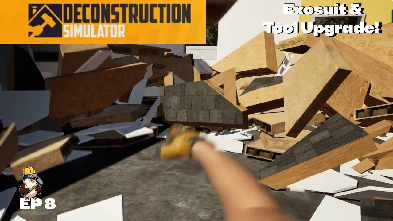Unlocking EXO SUIT in Deconstruction Simulator! Ep 8 - Massive Haul ...