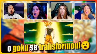 Vendo Goku se Transforma em SSJ 😮🔥 | MULTI - REACT |   Dragon Ball Z - EP 95