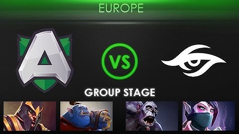 Alliance vs Team Secret - Kiev Major Europe Qualifier: Group Stage - @BreakyCPK @CC&C