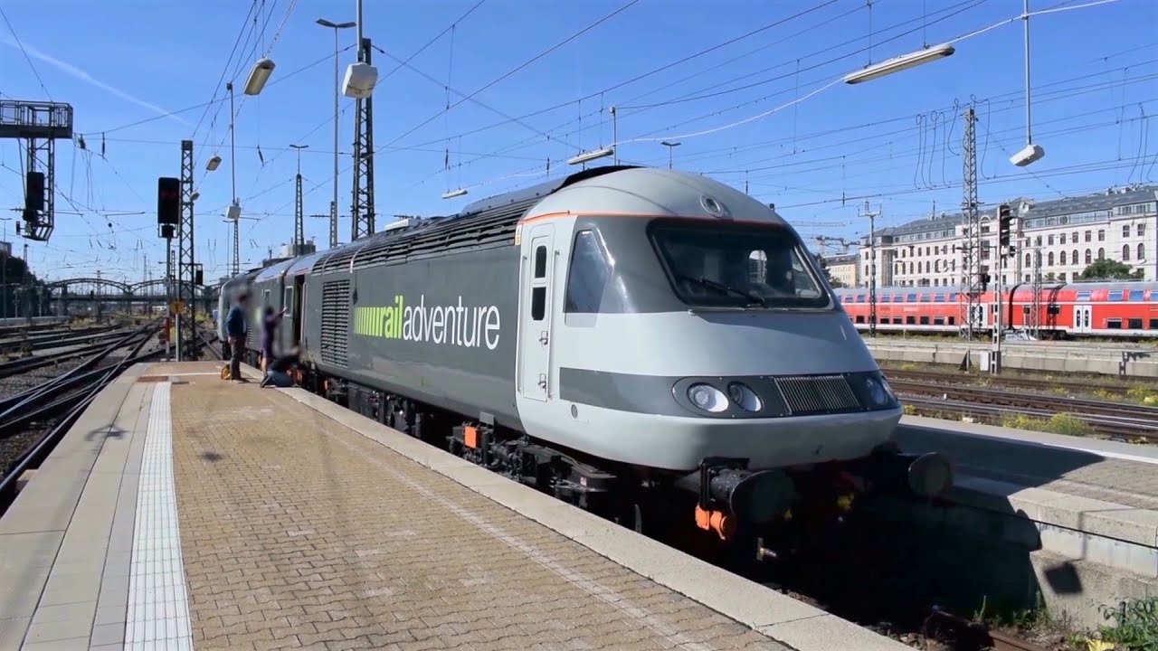 RailAdventure Class 43 HST & Railexperts 9903 mit Luxon in München