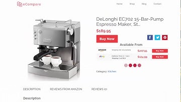 eCompare Demo - Price Comparison Affiliate based Store Creator | Marketing Toolkit