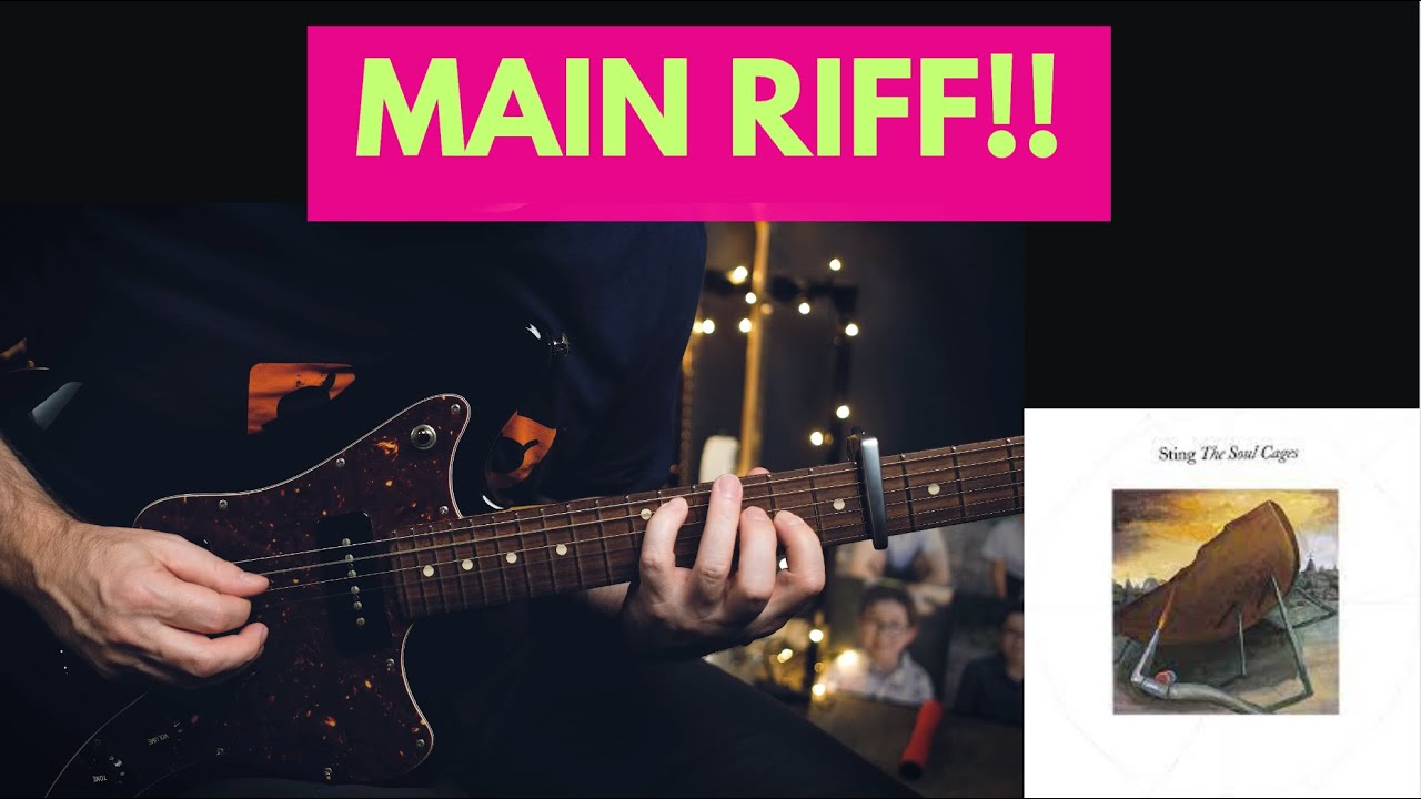Sting Mad About You (guitar lesson) YouTube