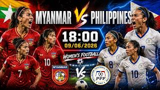 🔴 MYANMAR vs PHILIPPINES | Asian Lions' Unyielding Grit Battles the Mighty Filipinas