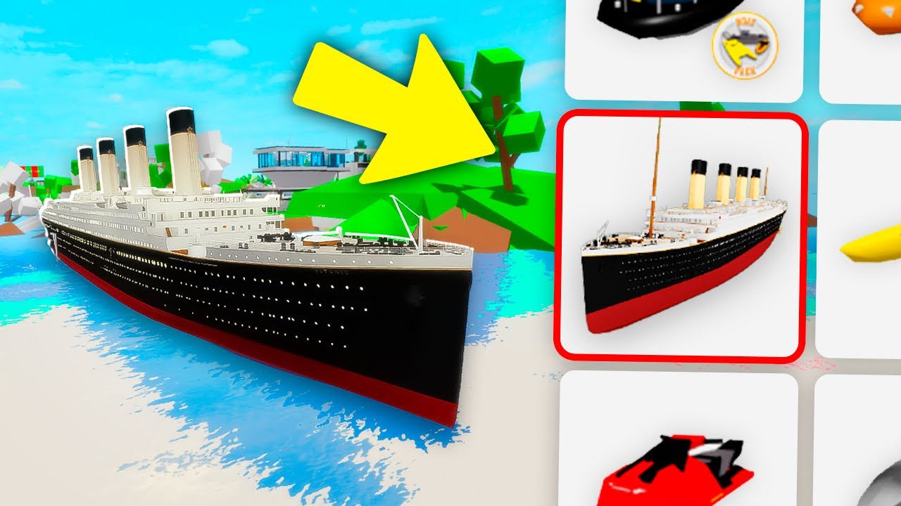 COMO CONSEGUIR o TITANIC no BROOKHAVEN!