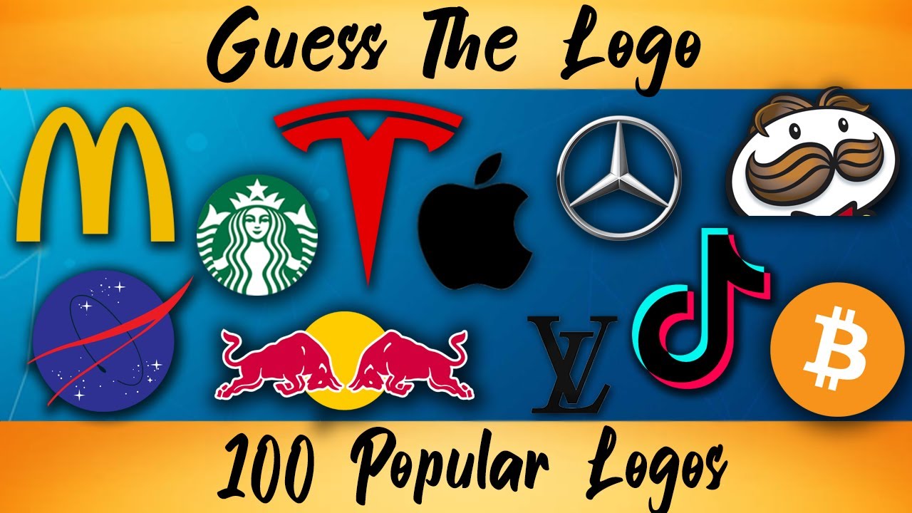 Guess the Logo in 3 Seconds, 100 Famous Logos