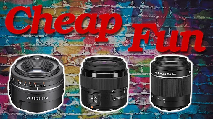 Cheap Minolta & Sony A-mount DSLR Lenses