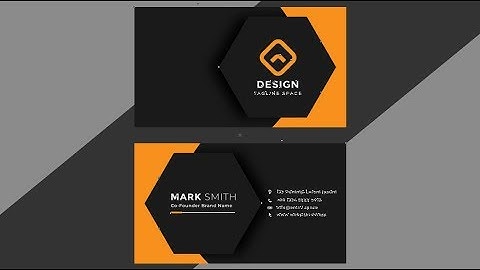 Coreldraw x7 Tutorial Business Card Design | Urdu/Hindi