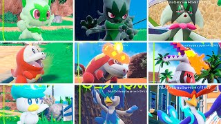 Pokémons iniciais da 5° geração e suas evoluções. Starters Pokémons Gen5  #shorts #pokemon #viral 