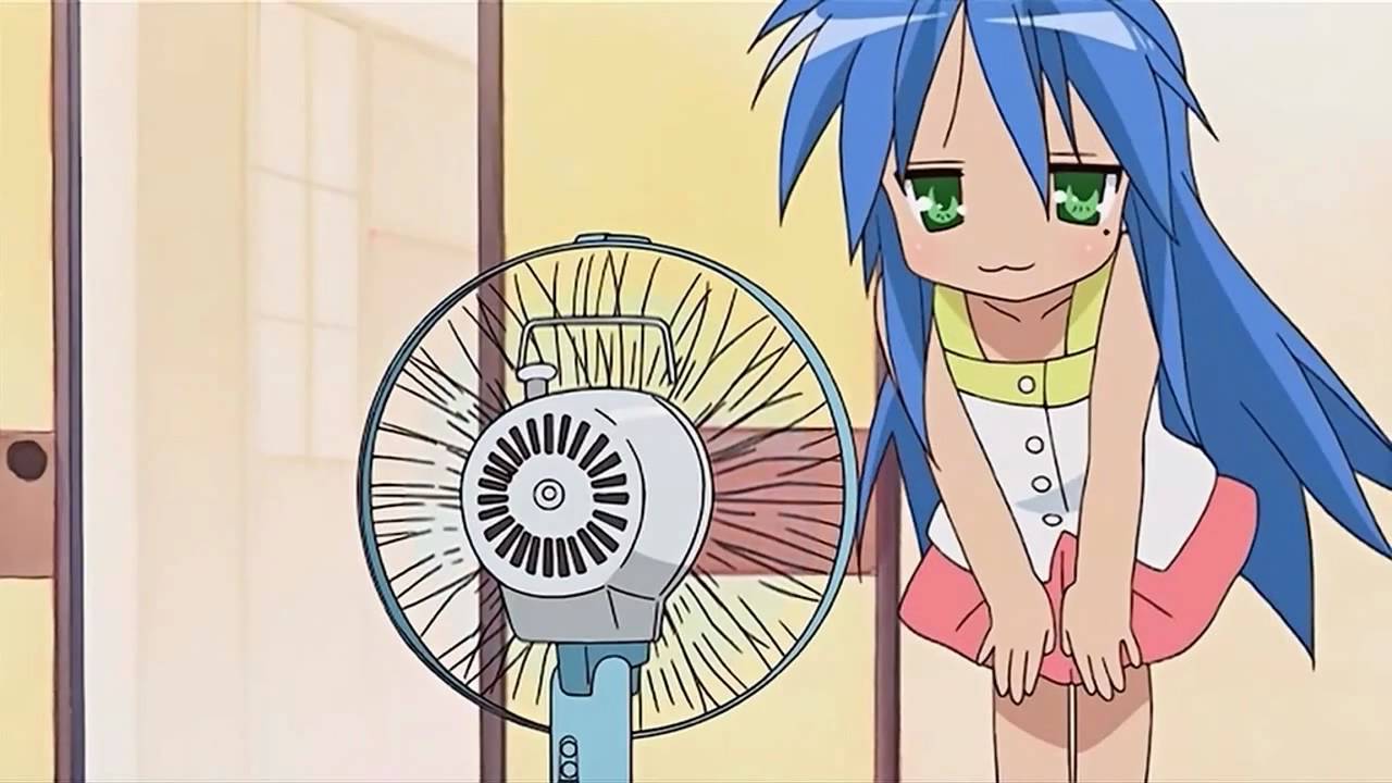 Lucky Star Fan Scene 720p HD YouTube