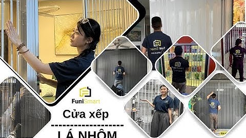 CỬA XẾP LÁ NHÔM FuniSmart® | ⭐Cửa  xếp lá nhựa Top 1️⃣ đẹp & hiện đại #cửaxếplánhôm, #cửaxếplánhựa
