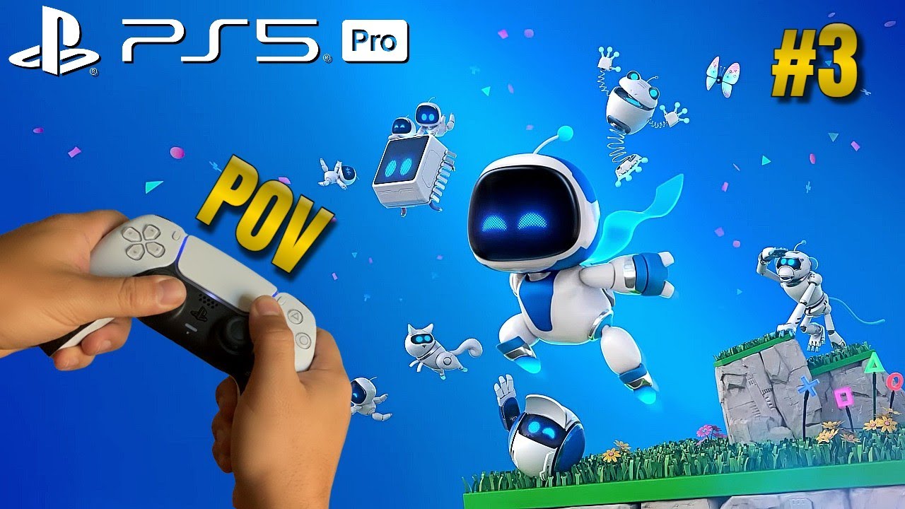 Astro's Playroom Playthrough (PS5 Pro) - POV #3