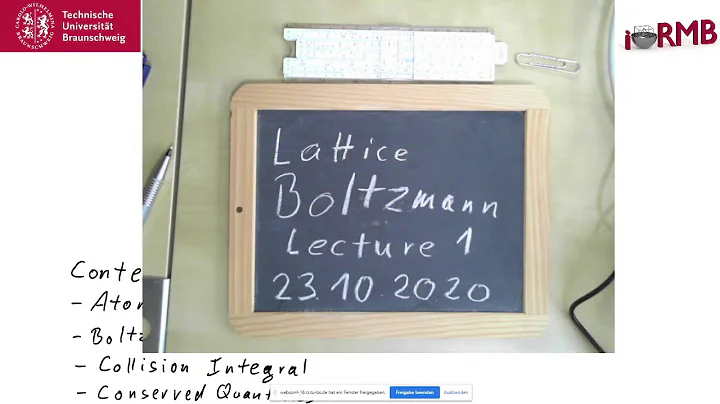 Introduction to Lattice Boltzmann Lecture 1