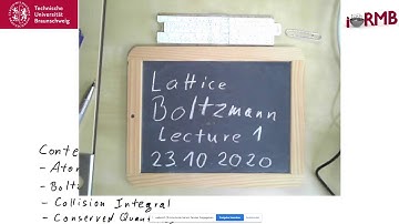 Introduction to Lattice Boltzmann Lecture 1