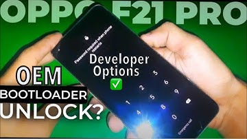 Oppo F21 Pro 📲 OEM Bootloader Unlock in Developer Options