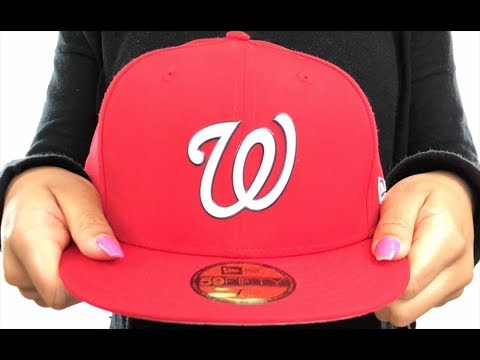 nationals bp hat