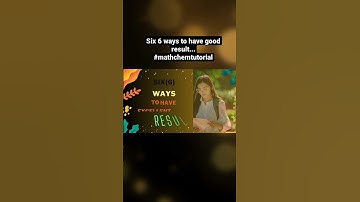 SIX (6) EASIEST WAYS TO MAKE 9 DISTINCTIONS IN WAEC/NECO/NABTEB..#mathchemtutorial