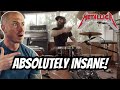Drummer reacts to  el estepario siberiano metallica  battery  drum cover first time hearing