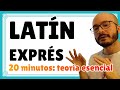 LATÍN EXPRÉS 🚀 20 minutos para empezar con textos latinos 🏛️ Curso de latín desde cero #1.0