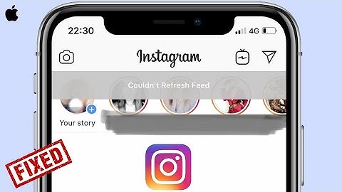 iPhone Instagram Couldn