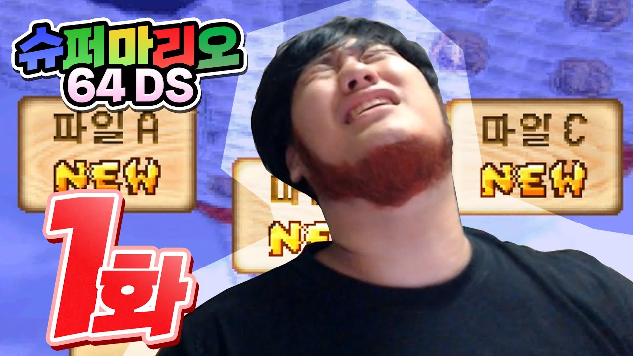 아니 왜 세이브가 안 되는데! 【슈퍼마리오64 DS 150스타 켠왕 #1】