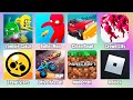 Minecraft,Roblox,Brawl Stars,Drive Ahead,Zombie Catch,Bullet Man,Clean Road,Crowd City