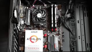 Installation and Setup of the AMD Athlon 200GE AM4 Processor