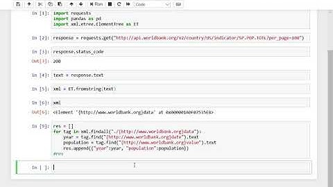 Workout - APIs XML XPATH XQUERY