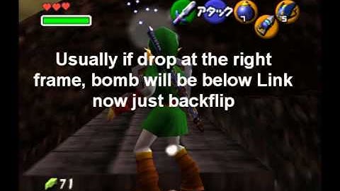 ZeldaOoT: Ganon Castle Hover Pause Buffering Technique