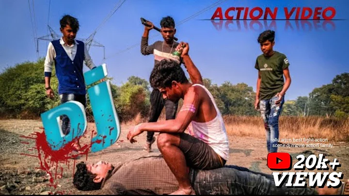 DJ Climax Fight Scene | Best Action Scene Of Allu Arjun😱🔥 #alluarjunfightscenes @actionfamily1426