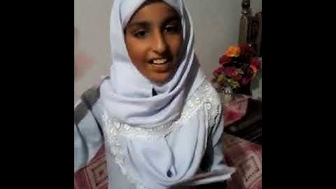 Student of Class Eight speech on 14th August The Allied School Minza Campus Piplan