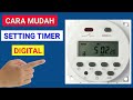 🔴cara mudah || setting timer digital