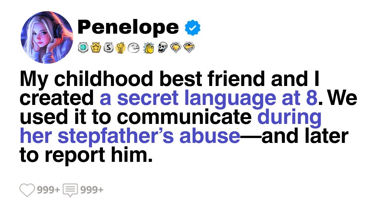 Secret Friend Language My Childhood Best Friend And I Created A Secret Language At 8. We Used ...