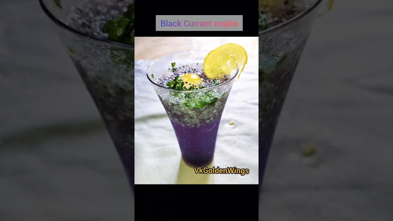 Black Currant Mojito 