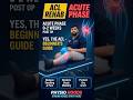 ACL REHAB | PHASE-1 | WEEK 0-2 | ACUTE PHASE | POST OP INTRODUCTION