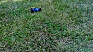 RC Storm Blue - Crashes and  hill climb