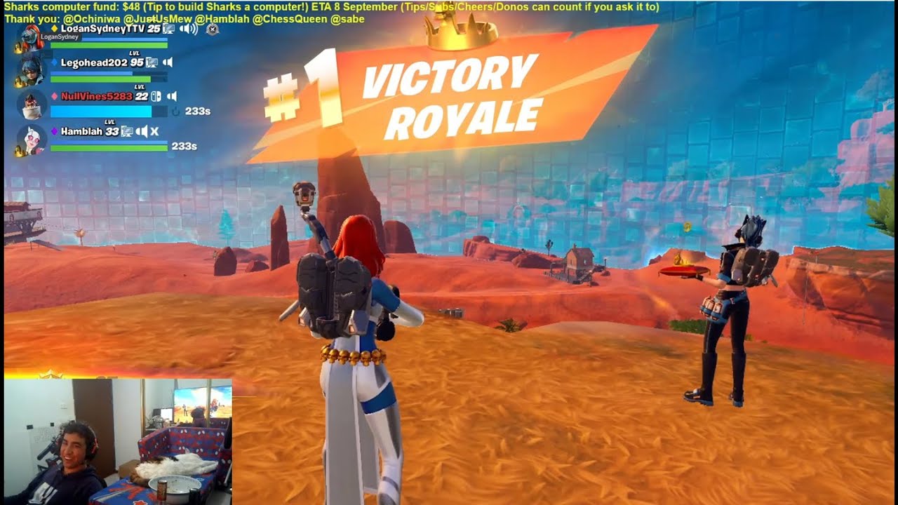 Fortnite - 4 wins in a row - Victory Royale - Dragon Clan - Part 112 ...