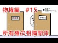 【令和5年 改正対応版】民法 物権編#15　「所有権の相隣関係」解説