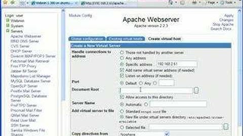 Setting up the Apache Webserver on a Linux Server - Part 2