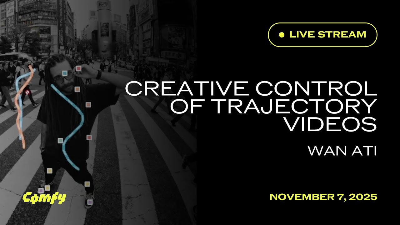 Trajectory Control in ComfyUI - Wan ATI