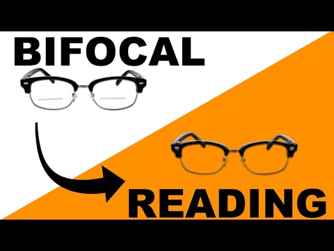 Convert Bifocal Prescription to Reading Glasses Prescription