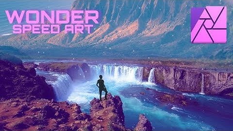 WONDER | SPEED ART VIDEO | Affinity Photo