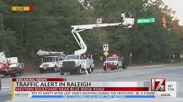 Western Blvd reopening after morning crash in Raleigh: Police