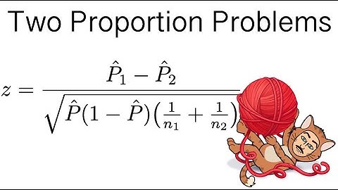 Two Proportion Problems - Coffee and Statistics with Dr. Weselcouch