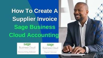 How To Create A Supplier Invoice on Sage Business Cloud Accounting | Learn Sage | Zamaduna Services